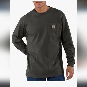 Carhartt Workwear Pocket Long-Sleeve T-shirt Midweight Jersey Original Fit K126